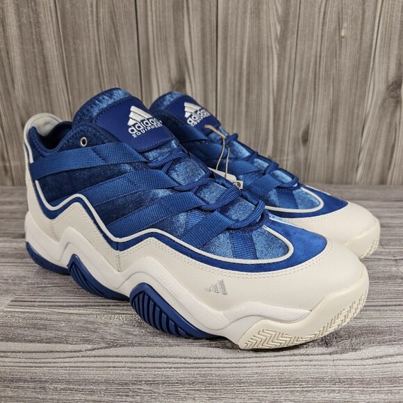 Adidas Kobe Top Ten 2010 Velour Track Suit Blue/White - IE7232 - Men\'s Size 11.5 main image 16